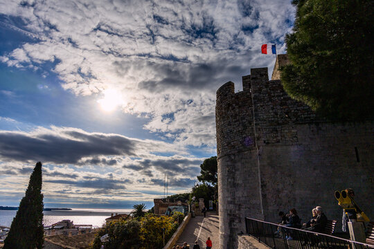 Ch&acirc;teau de la Castre &agrave; Cannes en France