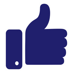Thumb up symbol, finger up icon vector illustration. Facebooke like. Eps 10. Vector illustration.