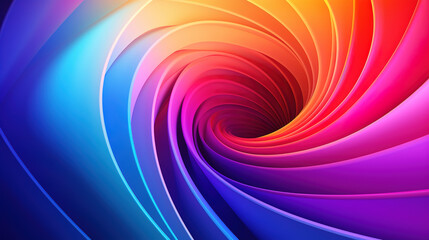Obraz premium Abstract Colorful Spiral Design