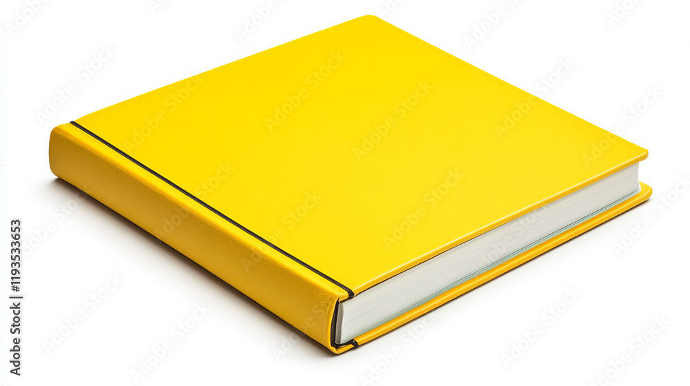 Poster notepad. the notebook is isolated on a light background. vector illustration.