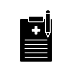Icon a HEALTHCARE REPORT, isolated against a clean background.
