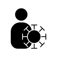 Icon a ILLNESS, isolated against a clean background.