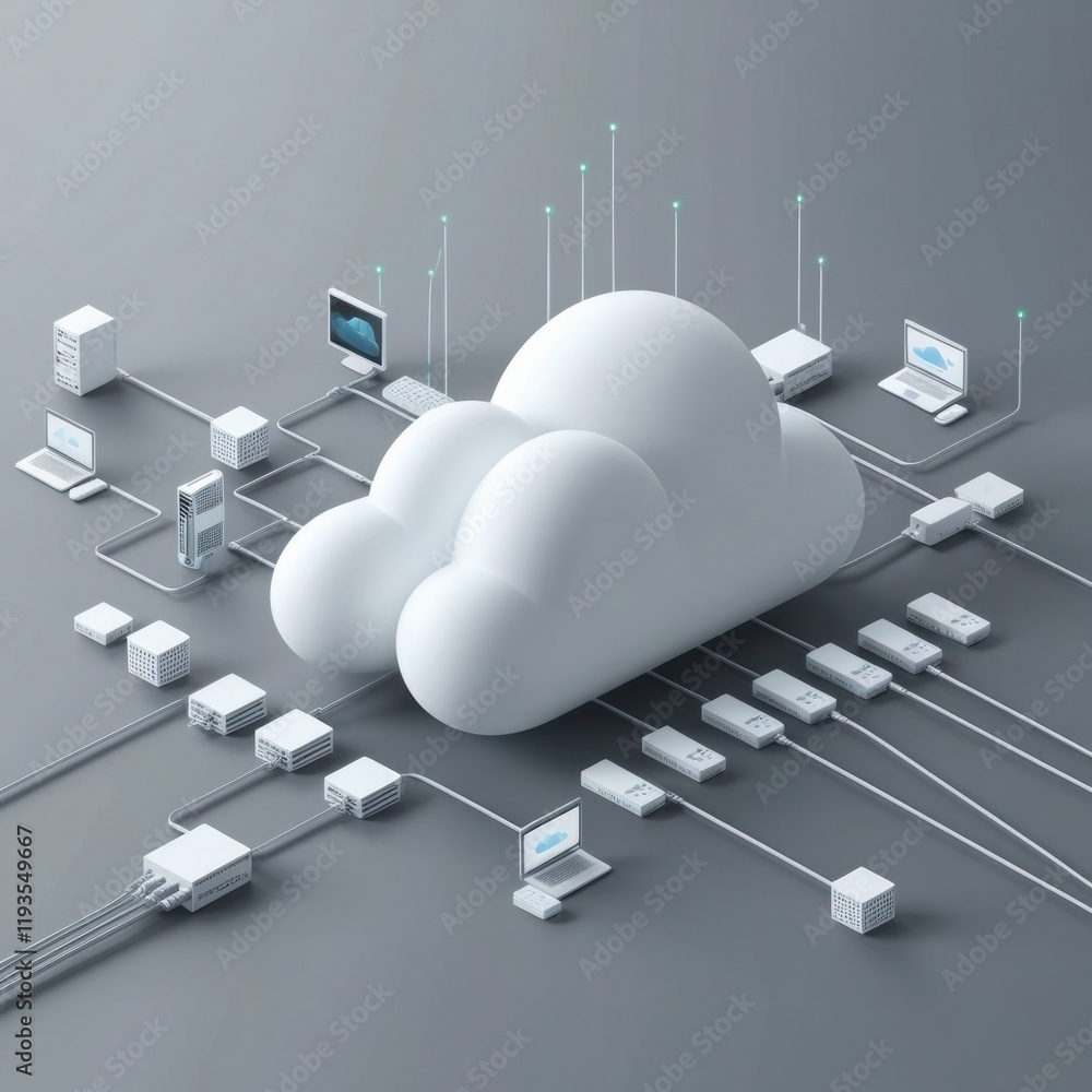Poster Cloud Storage and Data Security in the Digital Age