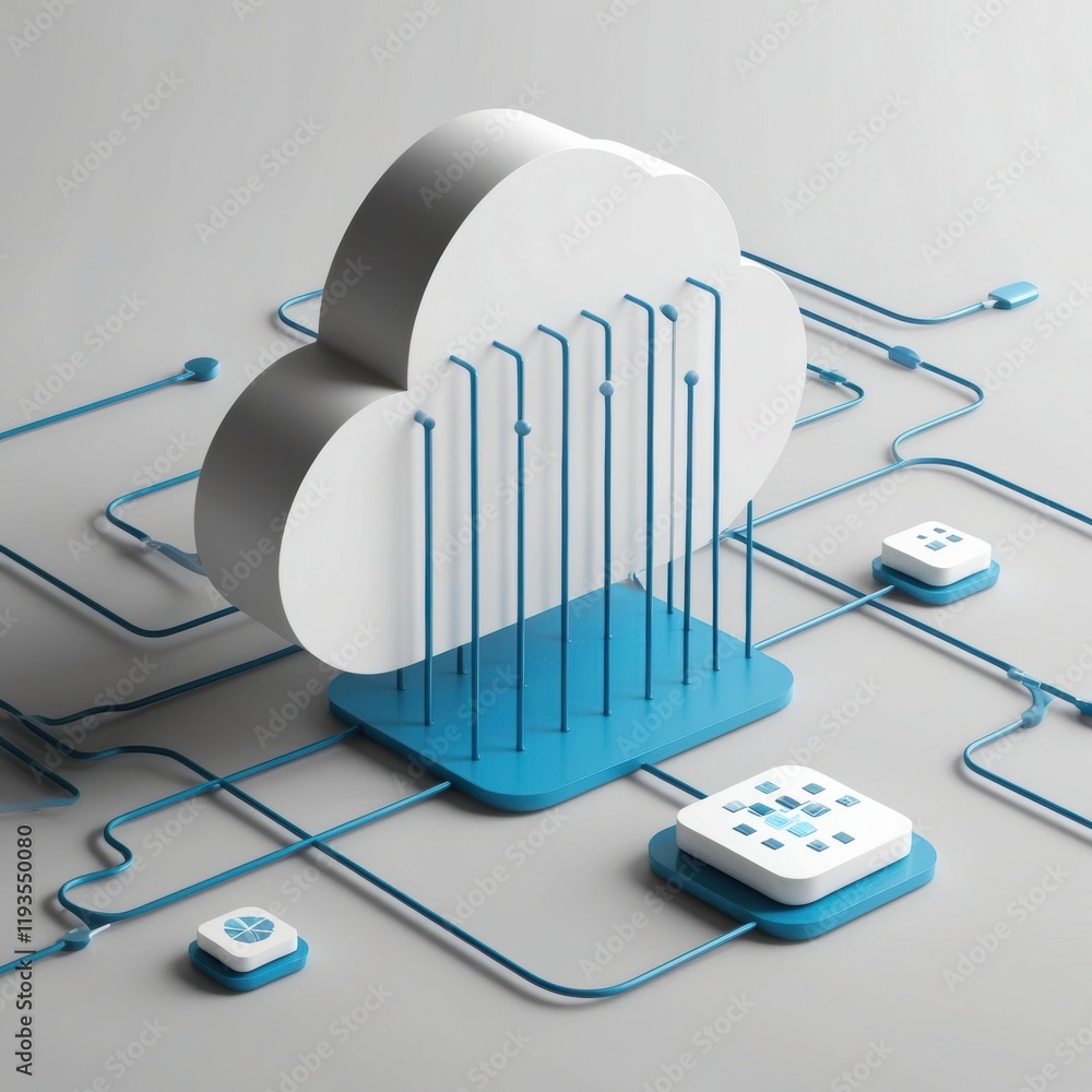 Poster cloud computing infrastructure and services