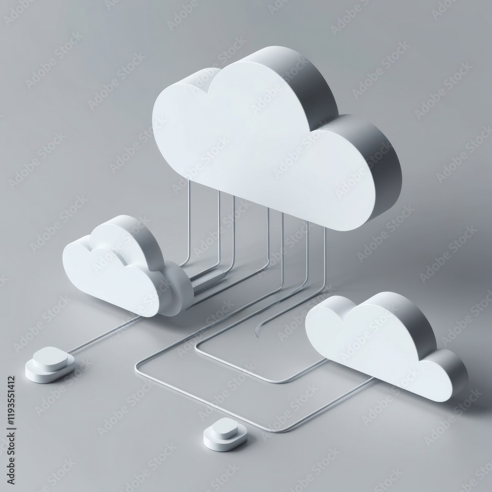 Poster Cloud Computing: A Comprehensive Guide to Multicloud Architecture and Management
