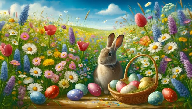 Spring Bunny Wonderland
