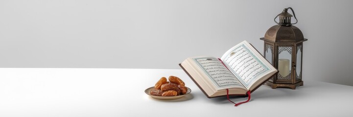 Quran Dates Lantern Ramadan Islamic Holy Book
