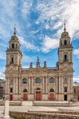 The Cathedral of Santa María de Lugo is a Catholic temple, episcopal seat of the diocese of Lugo, located in the city of the same name, in Galicia.
