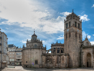 The Cathedral of Santa María de Lugo is a Catholic temple, episcopal seat of the diocese of Lugo, located in the city of the same name, in Galicia.