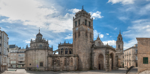 The Cathedral of Santa María de Lugo is a Catholic temple, episcopal seat of the diocese of Lugo,...