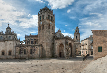 The Cathedral of Santa Mar&iacute;a de Lugo is a Catholic temple, episcopal seat of the diocese of Lugo, located in the city of the same name, in Galicia.