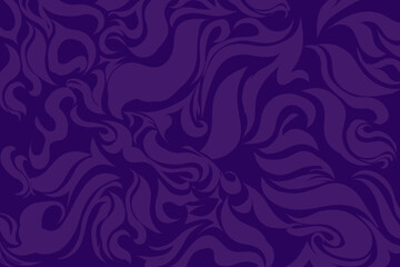 seamless pattern with purple abstract fluid wave pattern