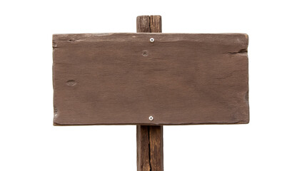 Wooden sign for signage or message