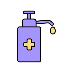 Icon a SANITIZER, isolated against a clean background.