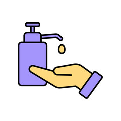 Icon a HYGIENE, isolated against a clean background.
