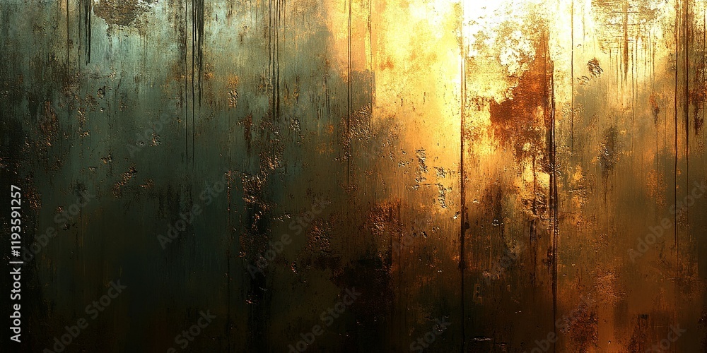 Poster artistic texture with vibrant colors and abstract patterns captured in a dynamic composition