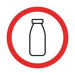 No bottle of milk