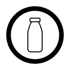 bottle of milk