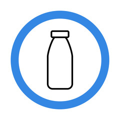 bottle of milk