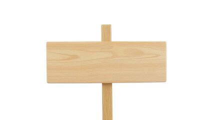 Wooden sign for signage or message