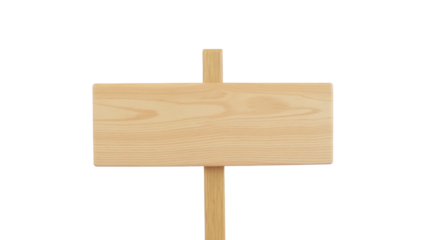 Wooden sign for signage or message