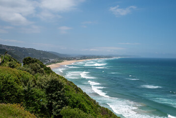 view from the beach