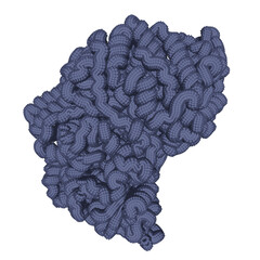 Biological material scientific illustration