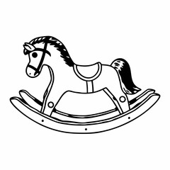 horse rocking horse