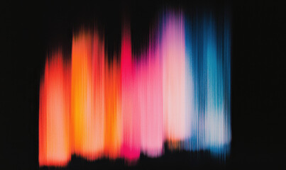 Explore the Vibrant Spectrum of Colorful Abstract Art with Dynamic Streaks and Bold Contrasts in a Modern Aesthetic