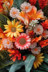 Vibrant Collection of Artificial Flowers for Sale in Augsburg Garden Centre - Perfect for Decoration and Consumer Choices