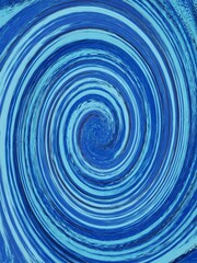 Abstract background in shades of blue with swirl