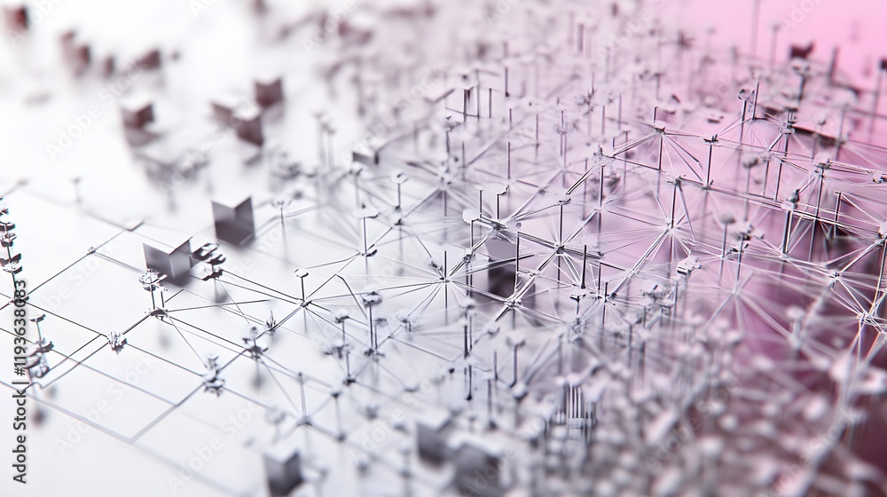 Poster abstract network structure complex interconnected system