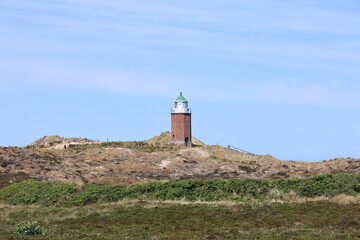 Blick auf die Küstenlandschaft bei Kampen auf der Nordfriesischen Insel Sylt