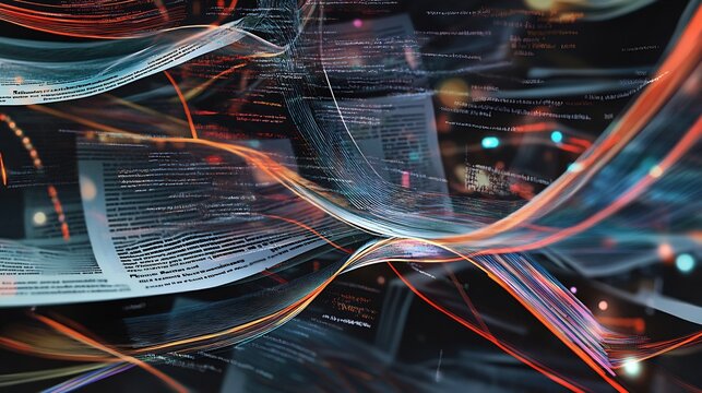 Symbolic representation of scientific publications visualized research papers peerreviewed articles and structured academic findings