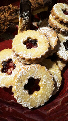 Christmas nut corners Hilda rolls terraces pastries cookies Advent 