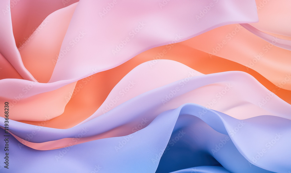 Poster stunning abstract pastel wave textures with colorful gradients and smooth flowing patterns for creat