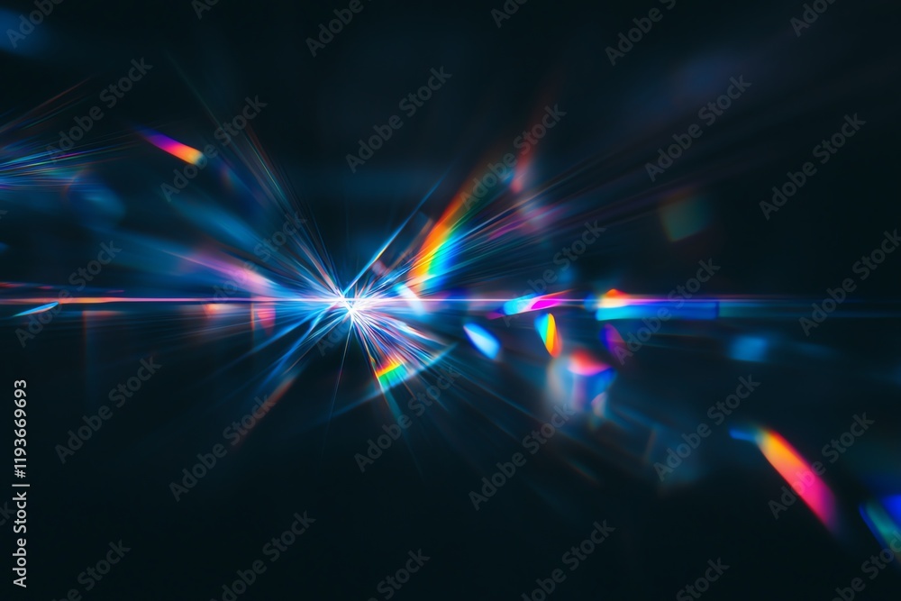 Poster stunning abstract light rays create a mesmerizing visual effect that adds depth and energy to any de