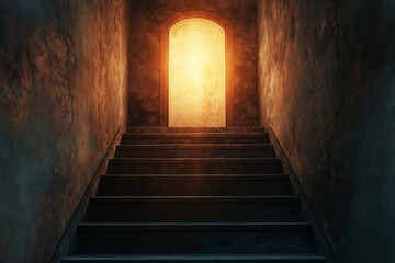 Stairway to Light: A Glowing Gateway to Possibilities
