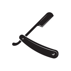 razor icon illustration design template