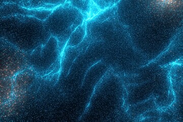A mesmerizing abstract texture featuring swirling blue and black patterns resembling cosmic energy. Ideal for background designs, digital art, or creative projects.