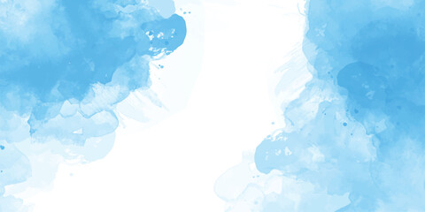 Abstract Watercolor Background - Yellow and Orange. abstract Watercolors yellow and pink pastel tone , texture of haze ,splashing on white background
