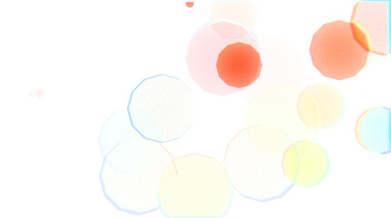 soft colored bokeh lights effect on transparent PNG background for festive overlays, digital designs, creative visuals, and artistic decoration projects