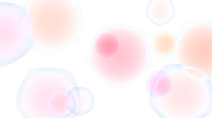 vibrant colored abstract bokeh light shapes on transparent PNG background for creative digital designs, overlays, and artistic editing projects