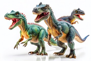 Obraz premium Prehistoric Powerhouse: A Set of Detailed Ceratosaurus PNG Images for Your Projects