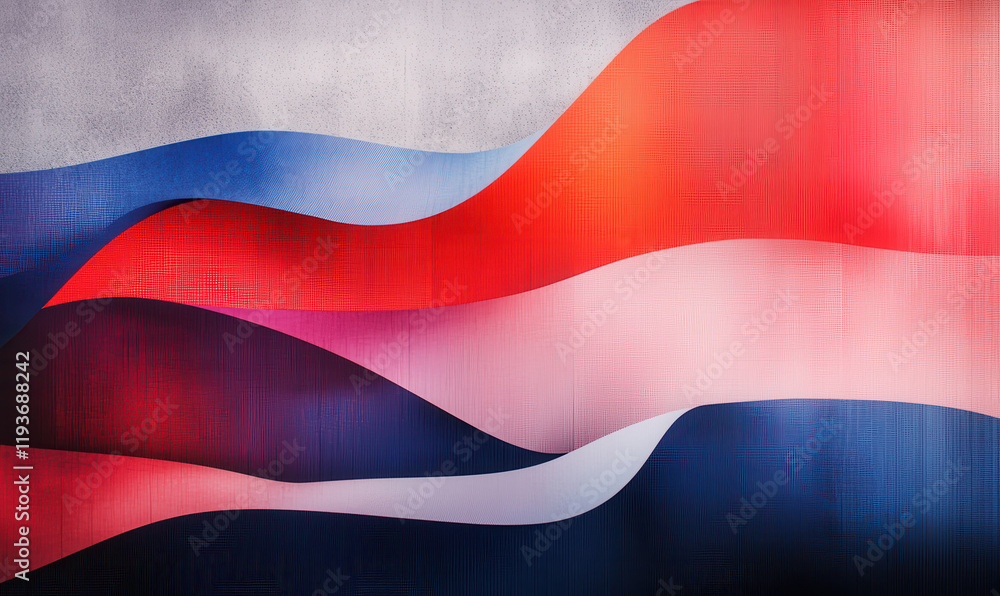 Poster vibrant abstract wave design with dynamic textures and colors for modern graphic applications