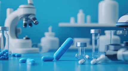 Medical Research Laboratory: Pharmaceutical Development and Scientific Innovation in a Modern Setting