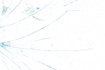 abstract crack of glass
