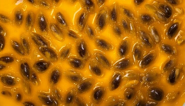 Geleia de maracuj&aacute; em pote com colher