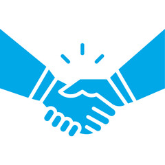 Partnership icon single vector illustration