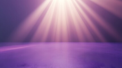 A matte lavender studio background with subtle gradients and a soft spotlight effect in the center.